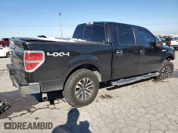 2013 Ford F-150 XL with VIN 1FTFW1EF9DKG29309, listed as a Copart auction lot 46171155 with 136,283 mi miles and Salvage title. Bid and sale history available at DreamBid. Image 3.