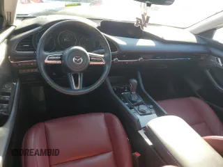 2023 Mazda 3 S Preferred with VIN 3MZBPACM7PM378961, listed as a Copart auction lot 83848004 with 19,510 mi miles and Salvage Title. Bid and sale history available at DreamBid. Image 8.