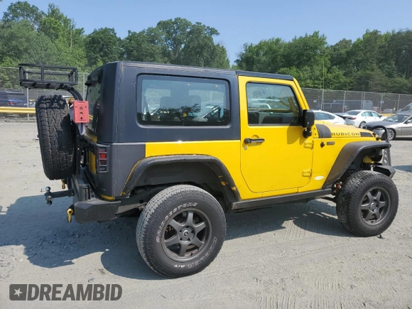 2008 Jeep Wrangler Rubicon with VIN 1J8GA64158L629712, listed as a Copart auction lot 59665675 with 125,616 mi miles and Clean title. Bid and sale history available at DreamBid. Image 3.
