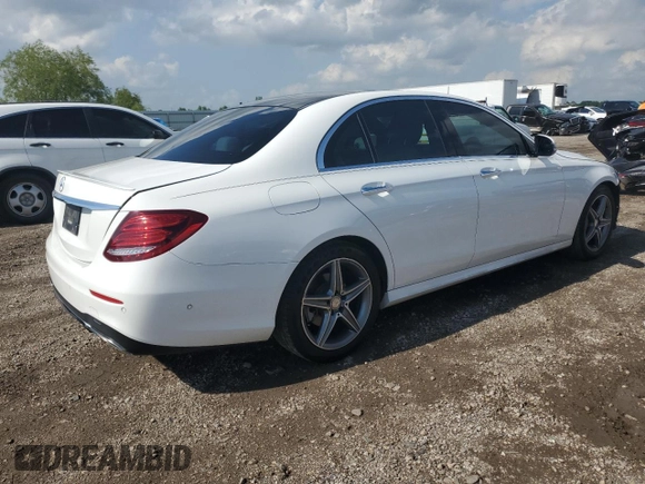 2017 Mercedes-Benz E 300 Luxury with VIN WDDZF4JB6HA051382, listed as a Copart auction lot 53964445 with 107,505 mi miles and Salvage Title. Bid and sale history available at DreamBid. Image 3.