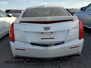 2017 Cadillac ATS-V with VIN 1G6AN5SY7H0212057, listed as a Copart auction lot 74587054 with Not Provided miles and Salvage Title. Bid and sale history available at carsss.com. Image 6.