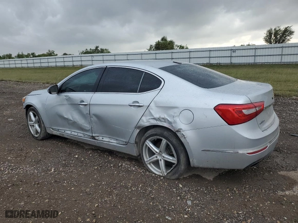 2016 Kia Cadenza with VIN KNALN4D74G5215324, listed as a Copart auction lot 78393644 with 68,191 mi miles and Salvage Title. Bid and sale history available at carsss.com. Image 2.