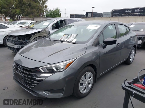 2023 Nissan Versa S with VIN 3N1CN8DV9PL858134, listed as a IAAI auction lot 42459317 with 6,738 mi miles and . Bid and sale history available at DreamBid. Image 19.