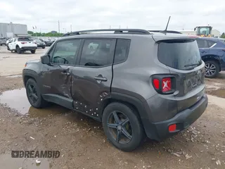 2018 Jeep Renegade Latitude with VIN ZACCJABB4JPH82491, listed as a IAAI auction lot 42070396 with 97,018 mi miles and . Bid and sale history available at DreamBid. Image 3.