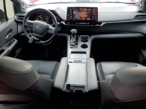 2021 Toyota Sienna XSE with VIN 5TDDRKEC6MS030354, listed as a Copart auction lot 49727165 with 106,988 mi miles and Salvage Title. Bid and sale history available at DreamBid. Image 8.