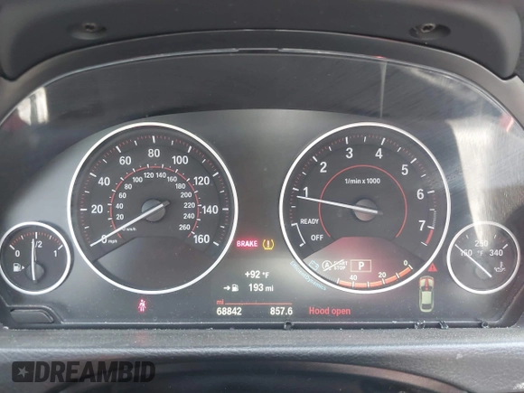 2015 BMW 4 Series 428i with VIN WBA4A5C59FG052596, listed as a IAAI auction lot 42649927 with 68,842 mi miles and . Bid and sale history available at DreamBid. Image 7.