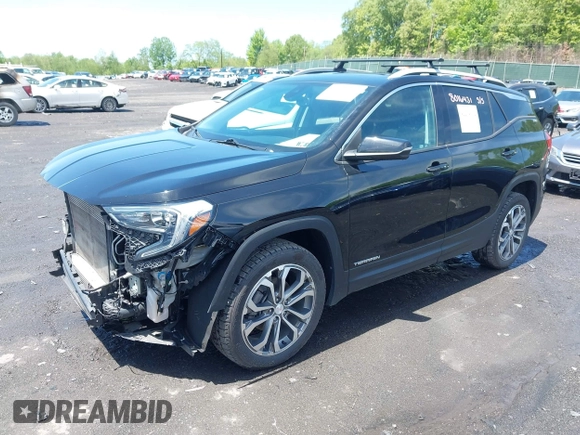 2021 GMC Terrain SLT with VIN 3GKALVEV3ML346487, listed as a IAAI auction lot 42234932 with 39,342 mi miles and . Bid and sale history available at DreamBid. Image 2.