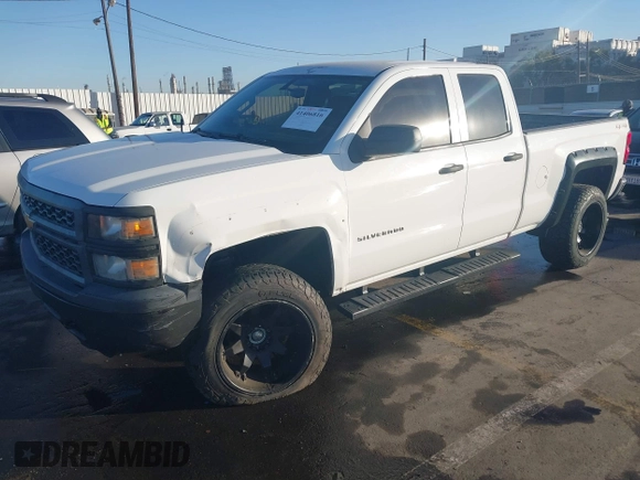 2014 Chevrolet Silverado 1500 Work Truck with VIN 1GCVKPEH2EZ130355, listed as a IAAI auction lot 41406816 with 229,195 mi miles and . Bid and sale history available at DreamBid. Image 2.