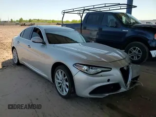 2019 Alfa Romeo Giulia with VIN ZARFAMAN4K7621573, listed as a Copart auction lot 60509535 with Not provided miles and Salvage title. Bid and sale history available at DreamBid. Image 13.