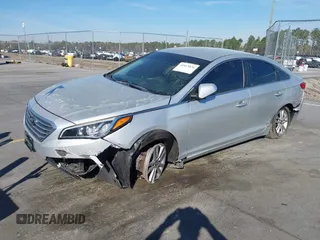2017 Hyundai Sonata 2.4L with VIN 5NPE24AF8HH586326, listed as a IAAI auction lot 41811836 with 109,860 mi miles and . Bid and sale history available at carsss.com. Image 2.