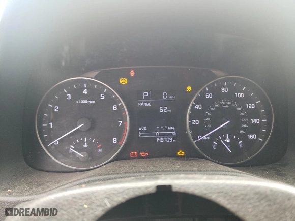2017 Hyundai Elantra SE with VIN KMHD74LF2HU111170, listed as a Copart auction lot 50982875 with 148,709 mi miles and Salvage Title. Bid and sale history available at carsss.com. Image 9.