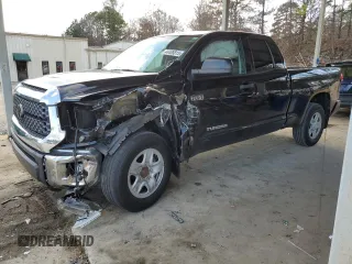 2021 Toyota Tundra 2WD SR with VIN 5TFRY5F1XMX284747, listed as a Copart auction lot 44406815 with 43,324 mi miles and Salvage Title. Bid and sale history available at carsss.com. Image 1.