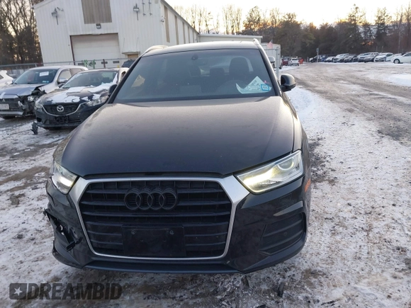 2017 Audi Q3 Premium Plus with VIN WA1HCCFS2HR017095, listed as a IAAI auction lot 41414567 with 102,475 mi miles and . Bid and sale history available at DreamBid. Image 12.