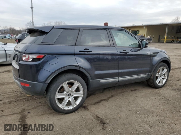 2012 Land Rover Range Rover Evoque Pure Premium with VIN SALVR2BG5CH604725, listed as a Copart auction lot 47180535 with 120,870 mi miles and Clean Title. Bid and sale history available at carsss.com. Image 3.