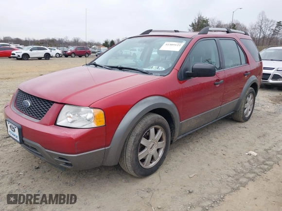 2005 Ford Freestyle SE with VIN 1FMZK04155GA08061, listed as a IAAI auction lot 41505123 with 223,524 mi miles. Bid and sale history available at carsss.com. Image 2.