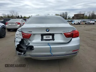 2016 BMW 4 Series 428i xDrive with VIN WBA3N9C56GK249666, listed as a Copart auction lot 53881285 with 140,031 mi miles and Salvage title. Bid and sale history available at DreamBid. Image 6.