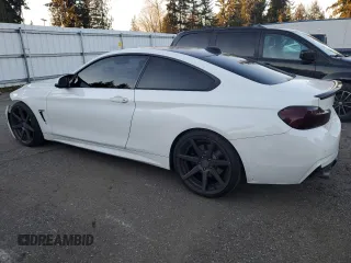 2014 BMW 4 Series 435i with VIN WBA3R1C51EK192330, listed as a Copart auction lot 42523825 with 106,183 mi miles and Salvage Title. Bid and sale history available at carsss.com. Image 2.