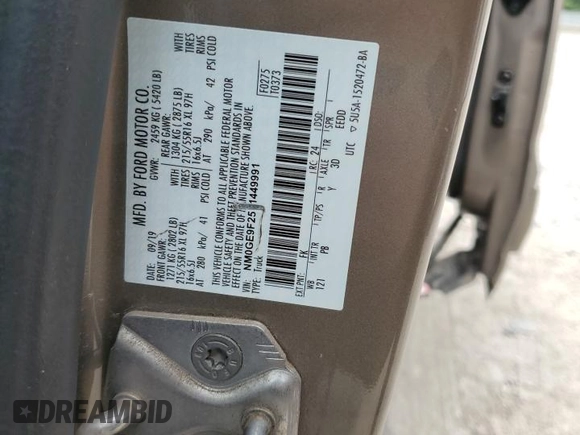 2020 Ford Transit Connect XLT z VIN NM0GE9F25L1449991, wystawiony jako Copart lot #56462054 z przebiegiem 72 609 mil mil oraz Szkoda całkowita • Salvage title. Historia ofert i sprzedaży dostępna na DreamBid. Obrazek 14.
