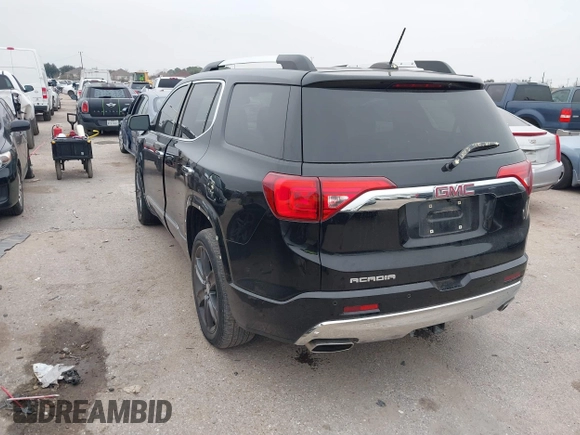 2017 GMC Acadia Denali with VIN 1GKKNPLSXHZ323869, listed as a IAAI auction lot 41600828 with 131,676 mi miles. Bid and sale history available at carsss.com. Image 3.