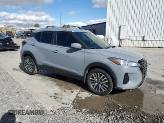 2023 Nissan Kicks SV with VIN 3N1CP5CV1PL477954, listed as a Copart auction lot 78656154 with 65,791 mi miles and Salvage Title. Bid and sale history available at carsss.com. Image 4.
