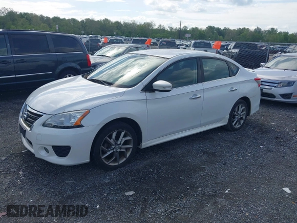 2015 Nissan Sentra SR with VIN 3N1AB7AP5FY236020, listed as a IAAI auction lot 42152649 with 123,042 mi miles and . Bid and sale history available at DreamBid. Image 2.