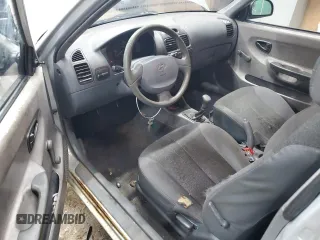 2002 Hyundai Accent with VIN KMHCF35G82U192732, listed as a Copart auction lot 85187074 with 224,194 mi miles and Clean title. Bid and sale history available at DreamBid. Image 8.