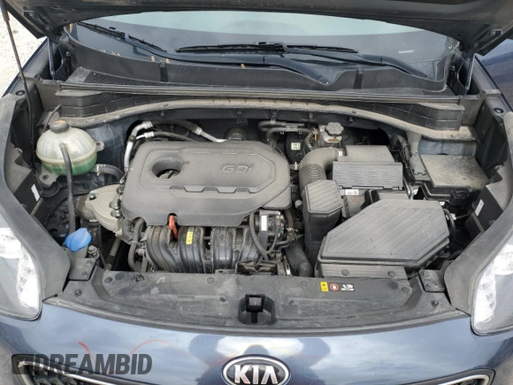 2017 Kia Sportage LX with VIN KNDPM3AC4H7213422, listed as a Copart auction lot 53560945 with 111,822 mi miles and Salvage Title. Bid and sale history available at carsss.com. Image 12.