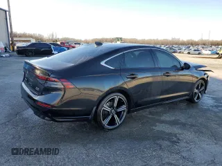 2023 Honda Accord Sport с VIN 1HGCY2F5XPA046378, выставлен на аукционе Copart как лот 47856655 с пробегом 78 203 миль миль и Списание • Salvage title. История ставок и продаж доступна на DreamBid. Изображение 3.