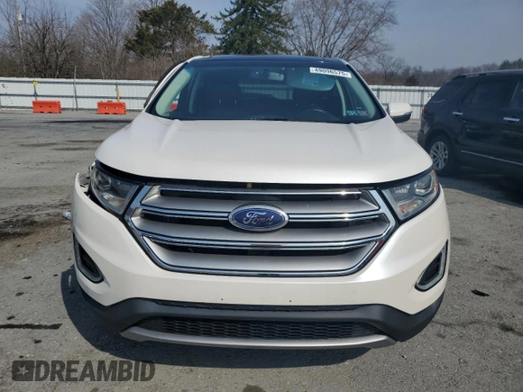 2015 Ford Edge SEL with VIN 2FMTK4J96FBB62987, listed as a Copart auction lot 49096575 with 104,536 mi miles and Salvage Title. Bid and sale history available at carsss.com. Image 5.