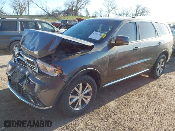 2016 Dodge Durango Limited with VIN 1C4RDJDG8GC362174, listed as a IAAI auction lot 42039716 with 118,338 mi miles and . Bid and sale history available at DreamBid. Image 2.