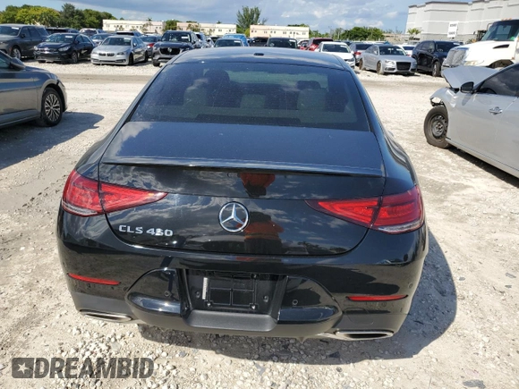 2019 Mercedes-Benz CLS with VIN WDD2J5JB7KA039724, listed as a Copart auction lot 75936634 with 30,424 mi miles and Salvage Title. Bid and sale history available at carsss.com. Image 6.