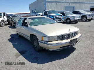 1995 Cadillac DeVille z VIN 1G6KD52B6SU274827, wystawiony jako Copart lot #41902125 z przebiegiem Nie podano mil oraz Szkoda całkowita • Salvage title. Historia ofert i sprzedaży dostępna na DreamBid. Obrazek 10.