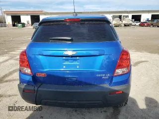 2016 Chevrolet Trax LS with VIN KL7CJNSB6GB758037, listed as a Copart auction lot 43401405 with 131,117 mi miles and Salvage Title. Bid and sale history available at carsss.com. Image 6.