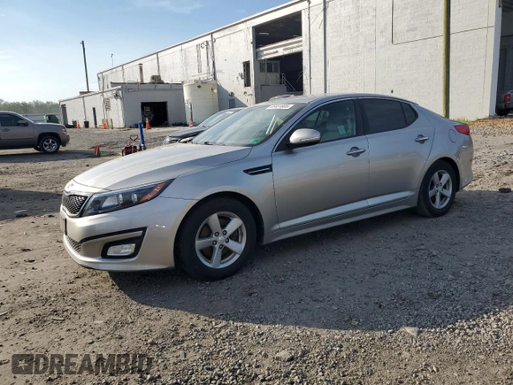 2014 Kia Optima LX with VIN 5XXGM4A77EG318466, listed as a Copart auction lot 65451805 with 196,970 mi miles and Clean title. Bid and sale history available at DreamBid. Image 1.