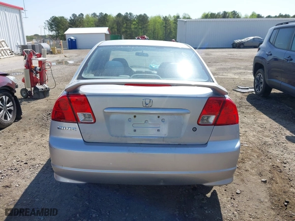 2004 Honda Civic LX with VIN 2HGES166X4H901171, listed as a IAAI auction lot 41895184 with 276,930 mi miles. Bid and sale history available at carsss.com. Image 16.