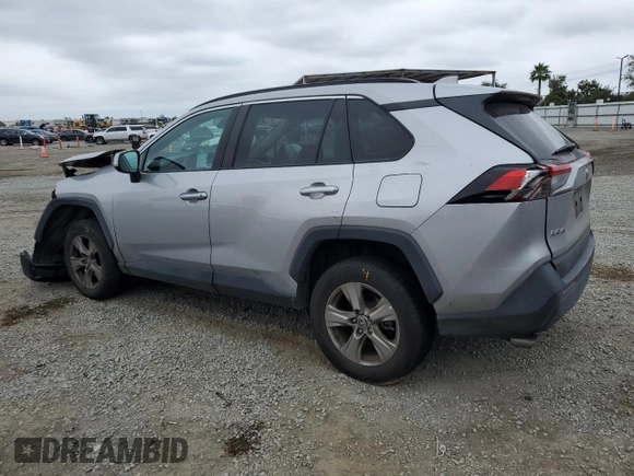 2022 Toyota RAV4 XLE with VIN 2T3W1RFV7NC192617, listed as a Copart auction lot 59564535 with 70,635 mi miles and Salvage title. Bid and sale history available at DreamBid. Image 2.