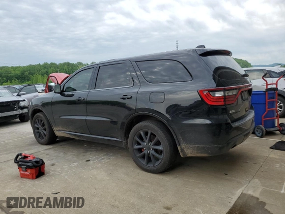 2017 Dodge Durango GT with VIN 1C4RDJDG7HC686220, listed as a Copart auction lot 56150175 with 202,082 mi miles and Salvage title. Bid and sale history available at DreamBid. Image 2.