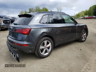 2022 Audi SQ5 Premium Plus with VIN WA1B4AFY6N2029833, listed as a Copart auction lot 52646383 with 11,460 mi miles. Bid and sale history available at carsss.com. Image 3.