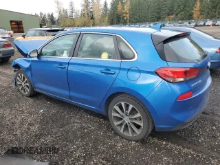 2018 Hyundai Elantra GT with VIN KMHH35LE4JU034043, listed as a Copart auction lot 79347134 with 0 mi miles and Salvage Title. Bid and sale history available at carsss.com. Image 2.