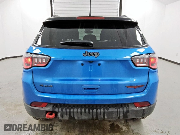 2025 Jeep Compass Trailhawk with VIN 3C4NJDDN0ST536792, listed as a Copart auction lot 61690425 with 14,512 mi miles and Clean title. Bid and sale history available at DreamBid. Image 6.