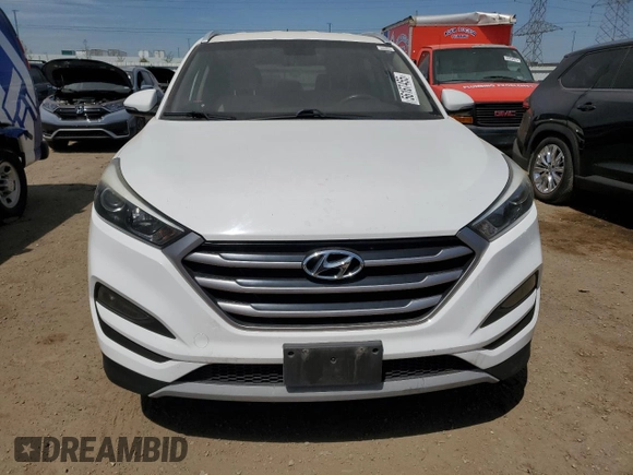 2017 Hyundai Tucson Value with VIN KM8J33A26HU289561, listed as a Copart auction lot 56167455 with 106,263 mi miles and Clean title. Bid and sale history available at DreamBid. Image 5.