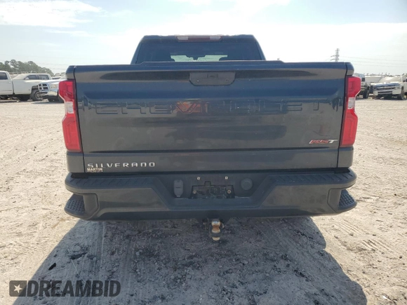 2019 Chevrolet Silverado 1500 RST with VIN 1GCRWDEK0KZ258069, listed as a Copart auction lot 68341754 with 82,190 mi miles and Salvage Title. Bid and sale history available at carsss.com. Image 6.