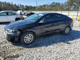 2017 Hyundai Elantra SE with VIN KMHD74LF0HU341399, listed as a Copart auction lot 47606435 with 123,344 mi miles and Salvage Title. Bid and sale history available at carsss.com. Image 1.