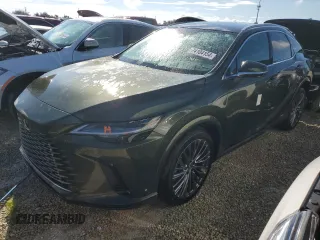 2023 Lexus RX with VIN 2T2BAMBA3PC001898, listed as a Copart auction lot 74104154 with 6,702 mi miles and Salvage Title. Bid and sale history available at carsss.com. Image 1.