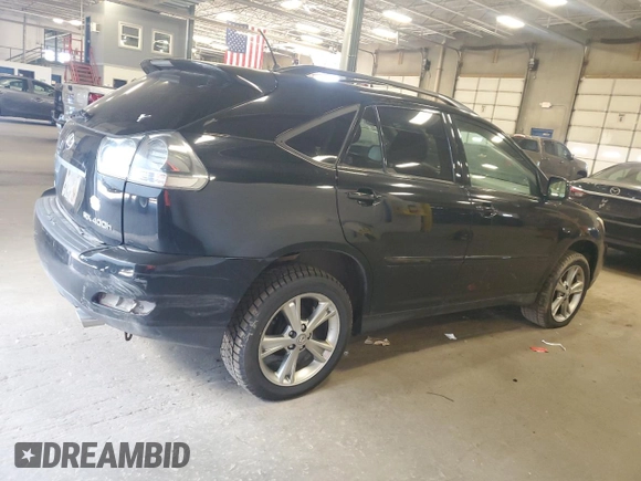 2006 Lexus RX 400h with VIN JTJHW31UX60025319, listed as a Copart auction lot 55894495 with 309,443 mi miles and Clean Title. Bid and sale history available at DreamBid. Image 3.