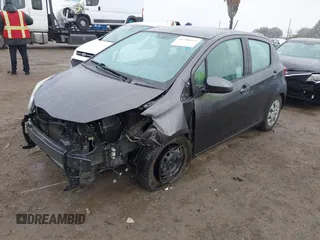 2015 Toyota Yaris L with VIN VNKKTUD36FA044591, listed as a IAAI auction lot 41786618 with 105,871 mi miles and . Bid and sale history available at DreamBid. Image 2.