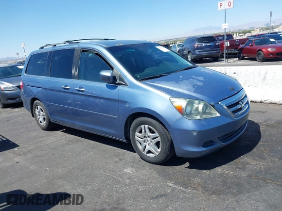 2006 Honda Odyssey EX with VIN 5FNRL38466B065601, listed as a IAAI auction lot 42559342 with 258,995 mi miles and . Bid and sale history available at DreamBid. Image 1.