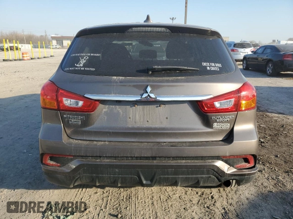 2018 Mitsubishi Outlander Sport ES 2.0 with VIN JA4AR3AU7JZ024946, listed as a Copart auction lot 48573125 with 78,927 mi miles and Salvage Title. Bid and sale history available at carsss.com. Image 6.