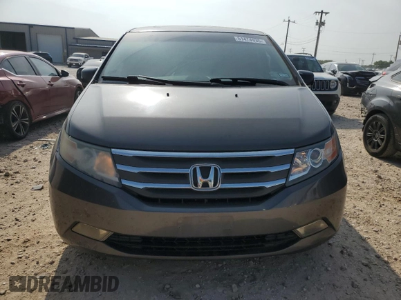 2011 Honda Odyssey EX-L with VIN 5FNRL5H64BB082596, listed as a Copart auction lot 51474935 with 184,408 mi miles and Salvage Title. Bid and sale history available at DreamBid. Image 5.