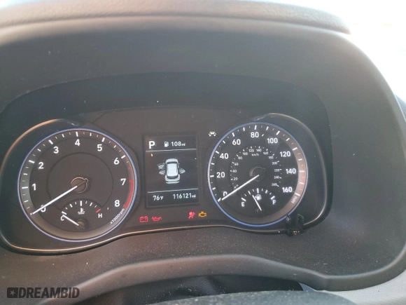 2021 Hyundai Kona SE with VIN KM8K12AA8MU644252, listed as a Copart auction lot 42244565 with 116,121 mi miles and Salvage Title. Bid and sale history available at carsss.com. Image 9.